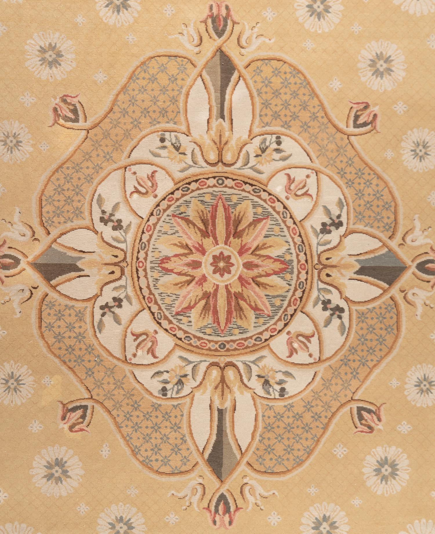 A Savonnerie Design Wool Rug