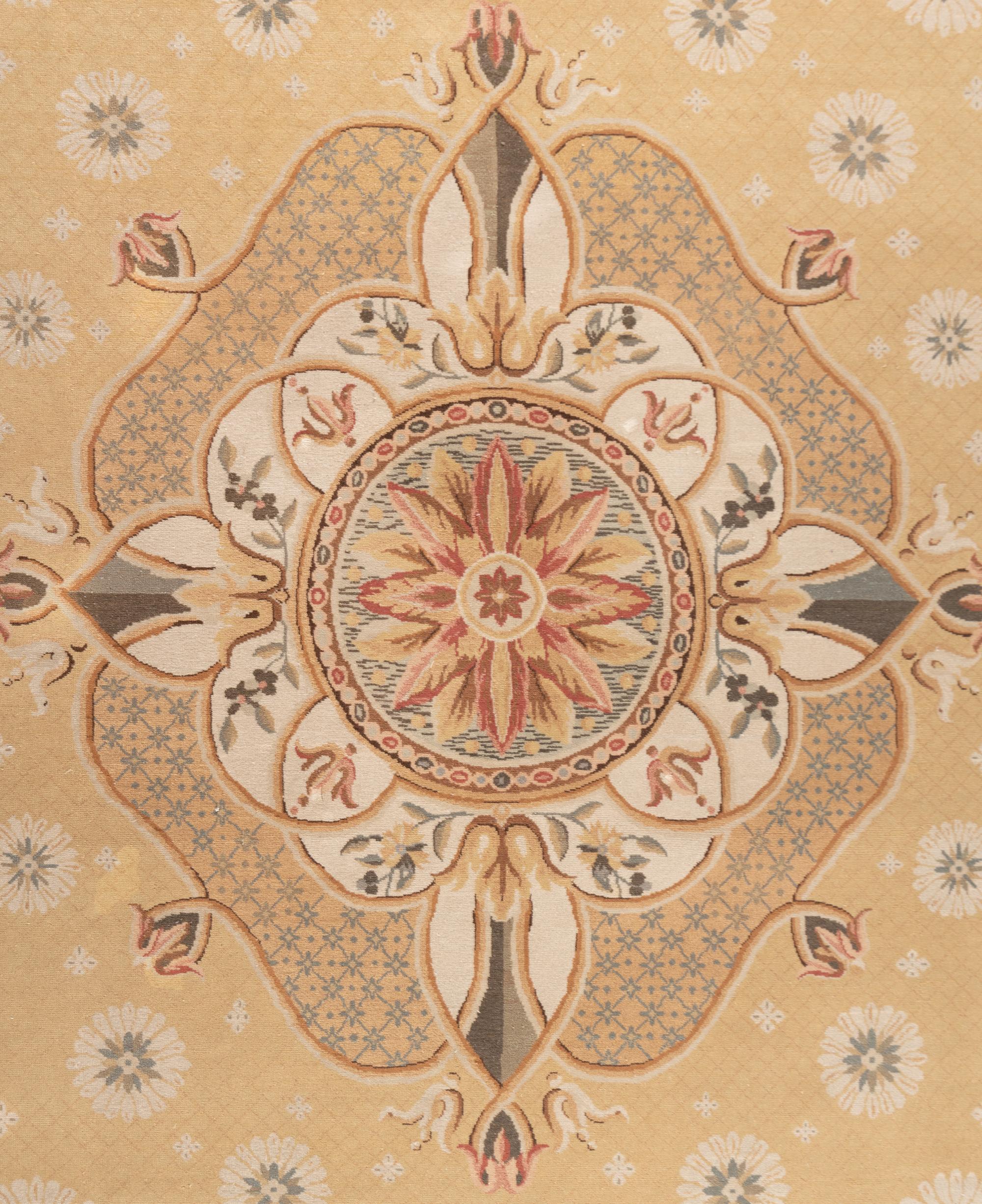 A Savonnerie Design Wool Rug