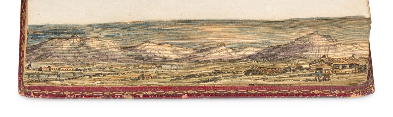 [FORE-EDGE PAINTINGS]. A group of 4 poetical works, comprising: