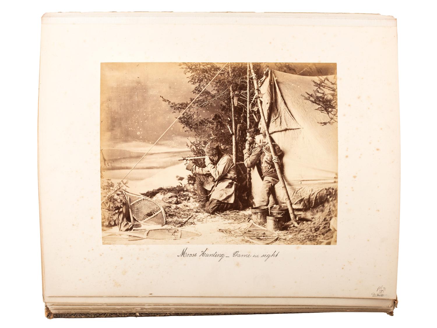 [EARLY PHOTOGRAPHY]. NOTMAN, William (1826-1891) & John A. FRASER (1838-1898), photographers. Canadian Scenery . Toronto: Notman & Fraser, [ca 1876?].