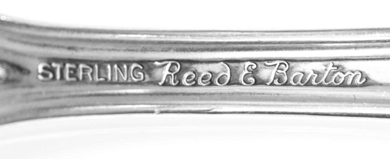 An American Silver Flatware Service, Reed & Barton, Taunton, MA, Francis I pattern, comprising: 12 dinner knives 12 dinner forks 12 sal