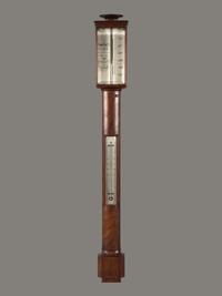 A Federal Mahogany Stick Barometer