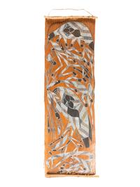 A Gunwinggu Wood Painting by Robyn Ngainmirra