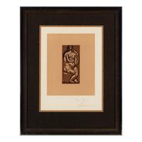 Pablo Picasso (Spanish, 1881–1973) — Nu assis , 1962