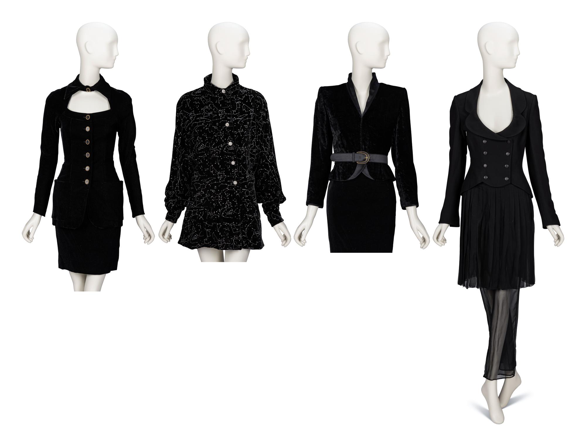 Karl Lagerfeld & Valentino, Two Ensembles & Two Tops
