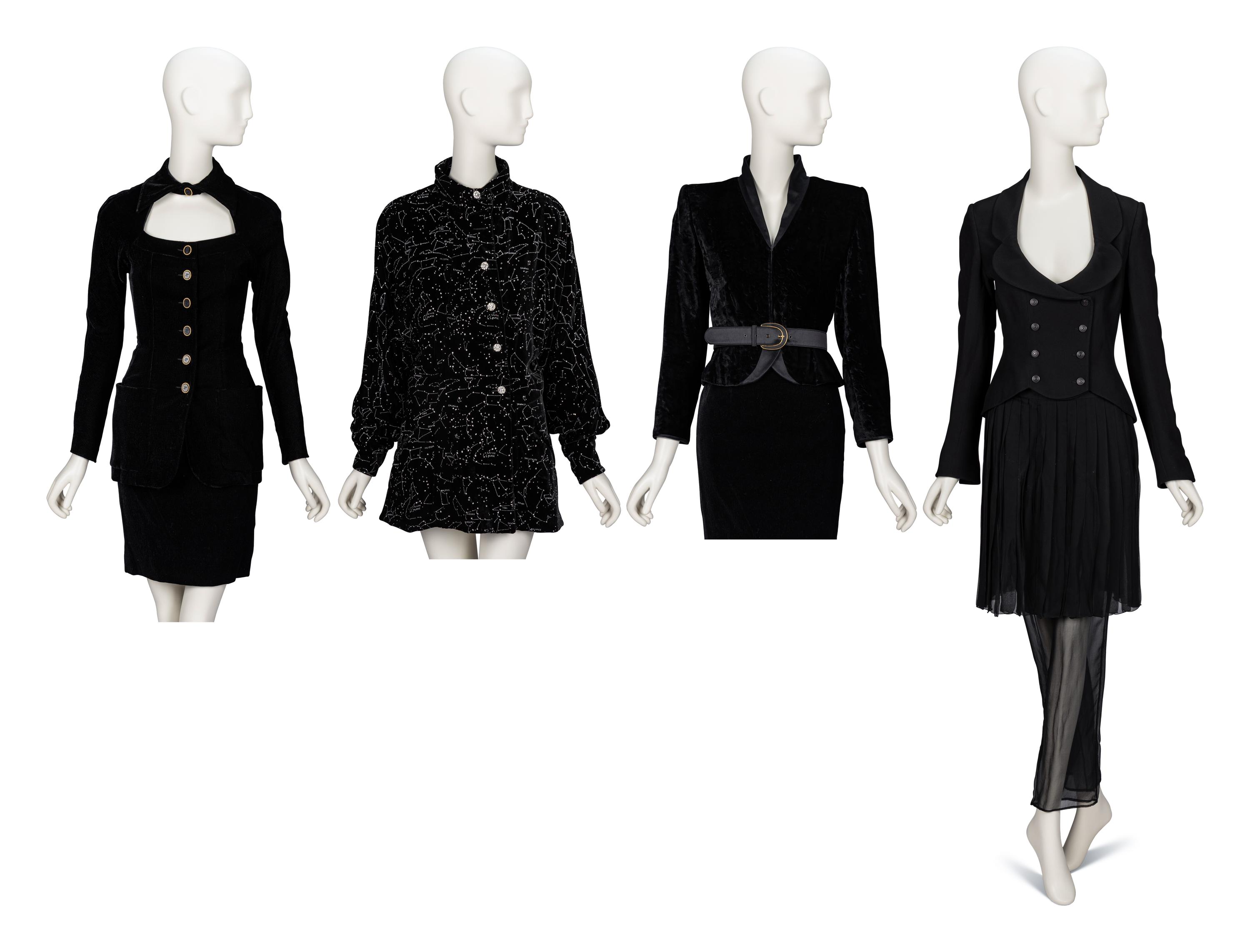 Karl Lagerfeld & Valentino, Two Ensembles & Two Tops