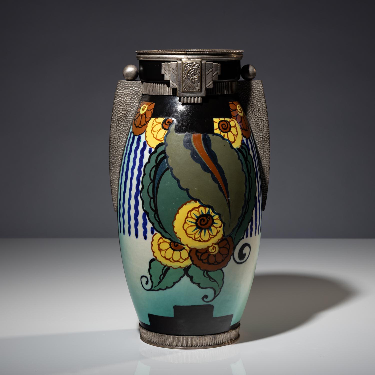 Mounted vase, c. 1930