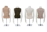 Four Oscar de la Renta Sleeveless Knit Tops, Fall 2006-Fall 2009