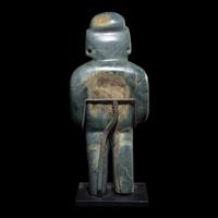 An Olmec Jade Standing Figure