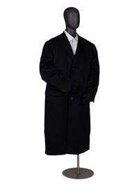 Mike Ditka's Personally Owned Overcoat Worn During 2013 Jersey Number Retirement Ceremony at Soldier Field