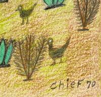 Untitled (Chicken Coop), 1970, Untitled (Tending Cattle), 1974 and Untitled (Wild Hare) , 1974 (three works)