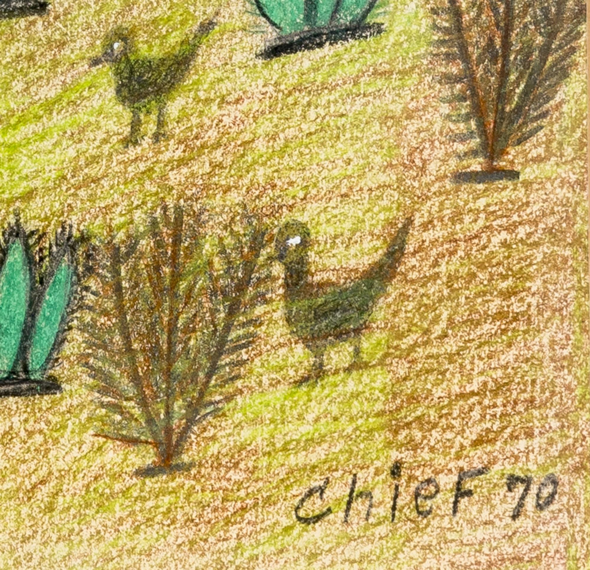 Untitled (Chicken Coop), 1970, Untitled (Tending Cattle), 1974 and Untitled (Wild Hare) , 1974 (three works)