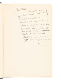 [HEMINGWAY, Ernest (1899-1961)]. MAUGHAM, William Somerset (1874-1965). Cakes and Ale: or, the Skeleton in the Cupboard. Garden City, NY: Doubleday, Doran, & Company, Inc., 1931.