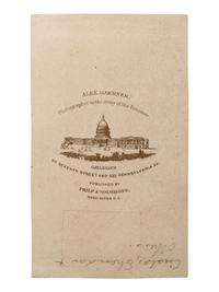 [CUSTER, George Armstrong (1839-1876)]. GARDNER, Alexander (1821-1882), artist. CDV of General Philip Sheridan and his staff including Generals Merritt, Forsyth, Crook, and Custer. Washington, DC: Philp & Solomons, [1865].