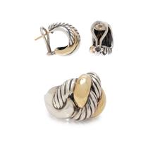 DAVID YURMAN, COLLECTION OF YELLOW GOLD AND STERLING SILVER JEWELRY