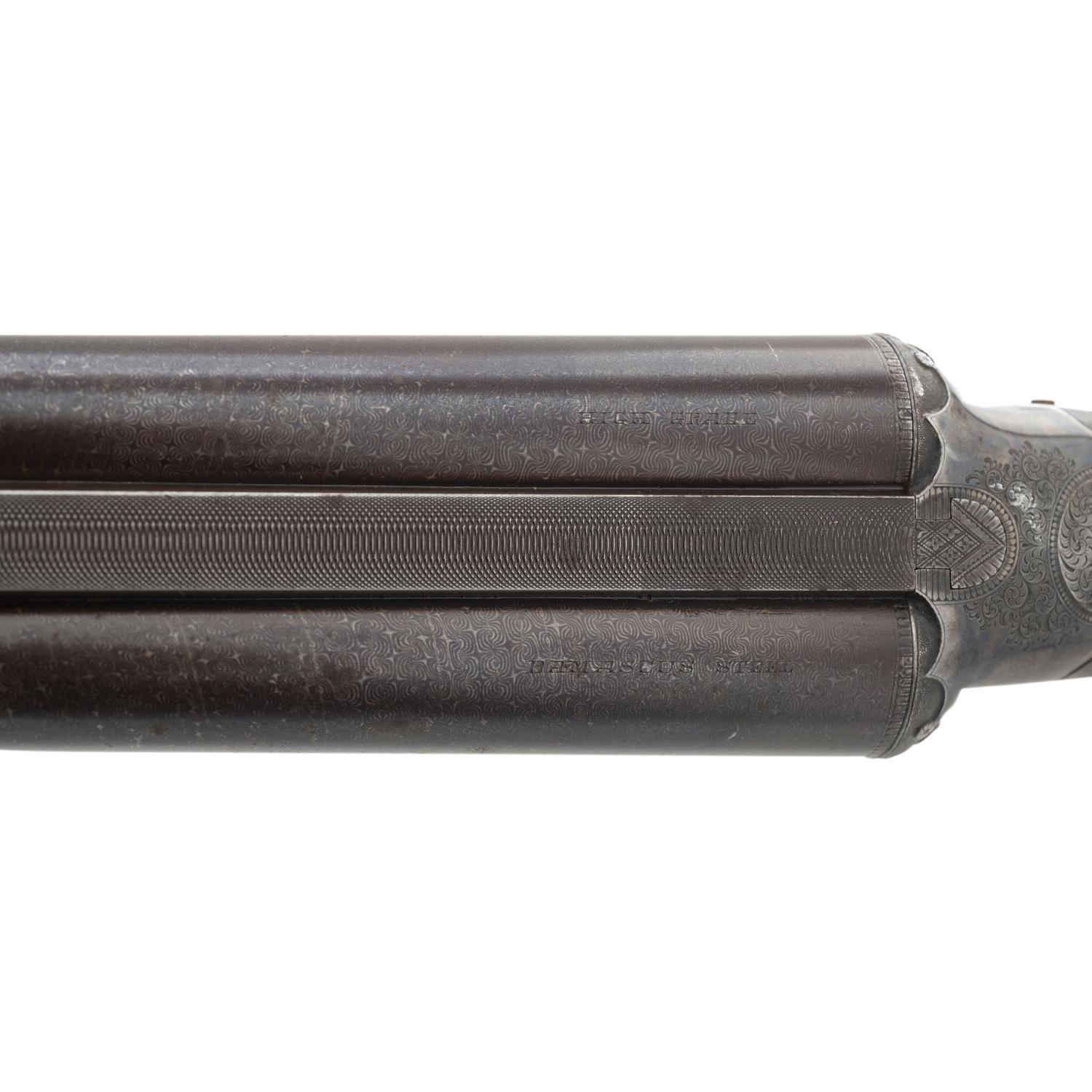 High Quality Grade Lefever Arms Co. SxS Hammerless with Damascus Barrels