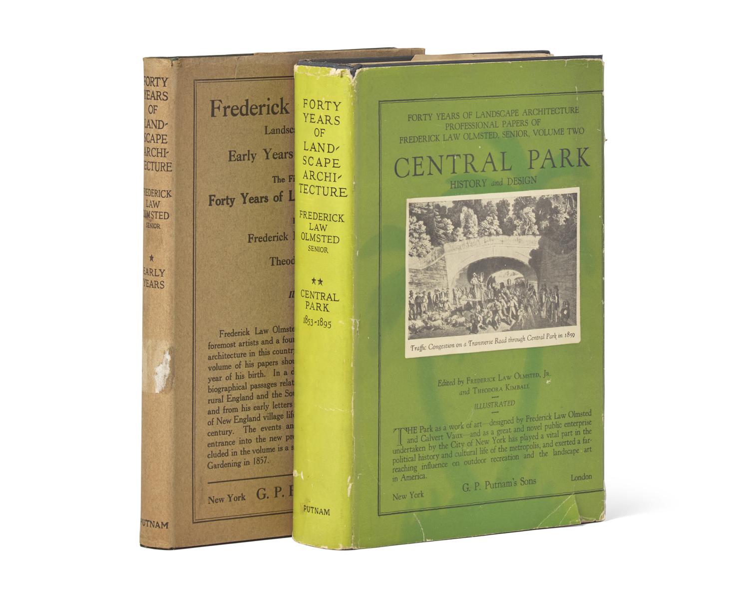 [Gardening] Olmsted, Frederick Law. Forty Years of Landscape Architecture...