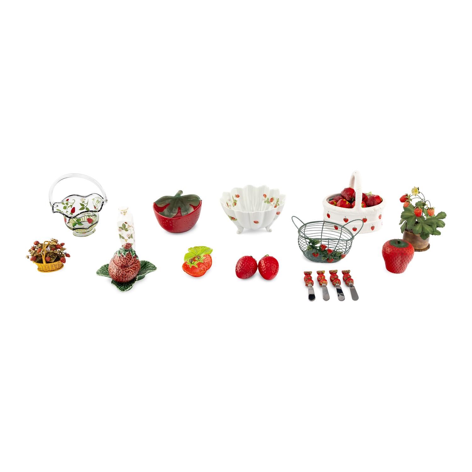 A Collection of Strawberry Themed Table Articles