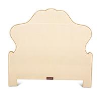 A Louis XVI Style Scalamandré Silk Lampas Upholstered Headboard — 20th Century
