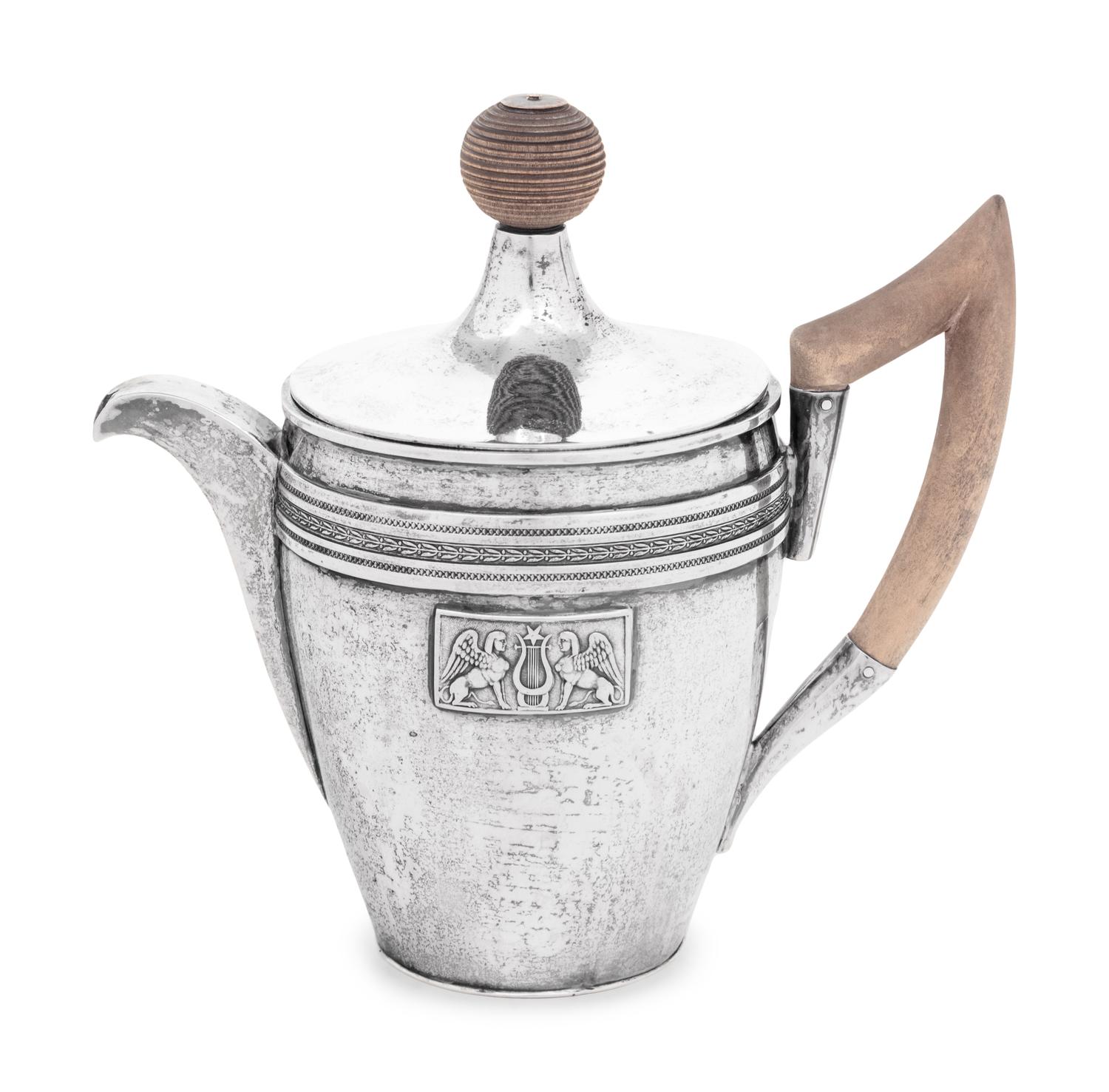 A Continental Silver Creamer
