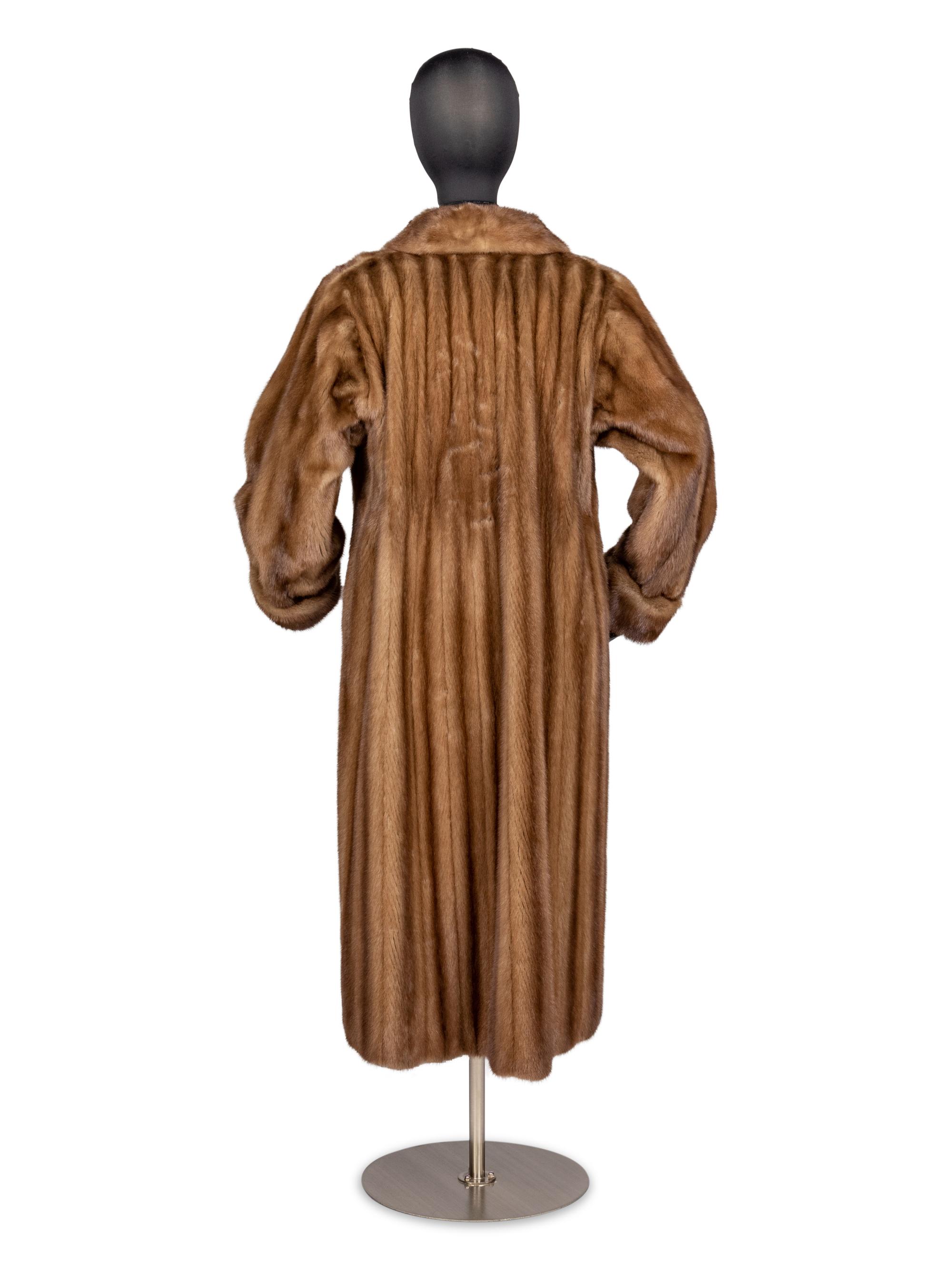 Revillon Pastel Mink Fur Coat