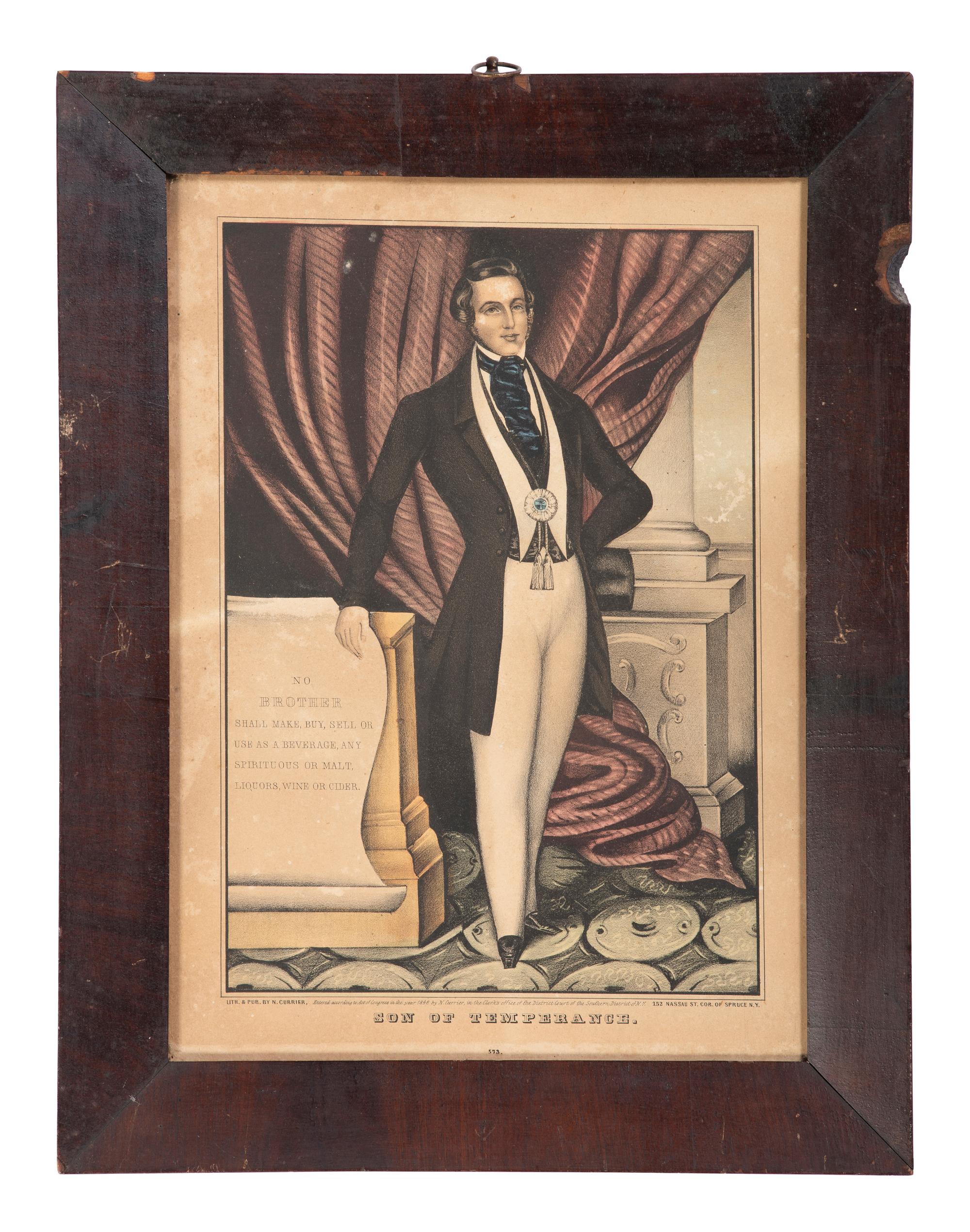Two Nathaniel Currier Lithographs