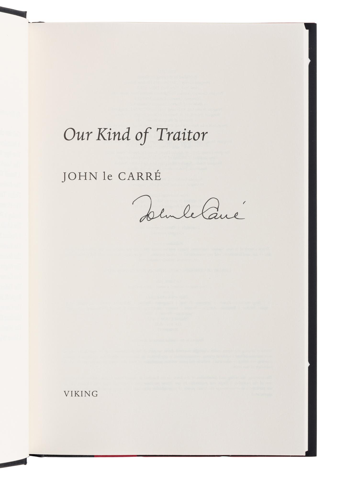 LE CARRÉ, John (1931-2020). A group of 4 works by Le Carré, MOST SIGNED, comprising: