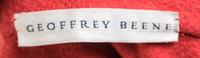 A Geoffrey Beene Melon Double Faced Wool Duffle Coat, Size 6.