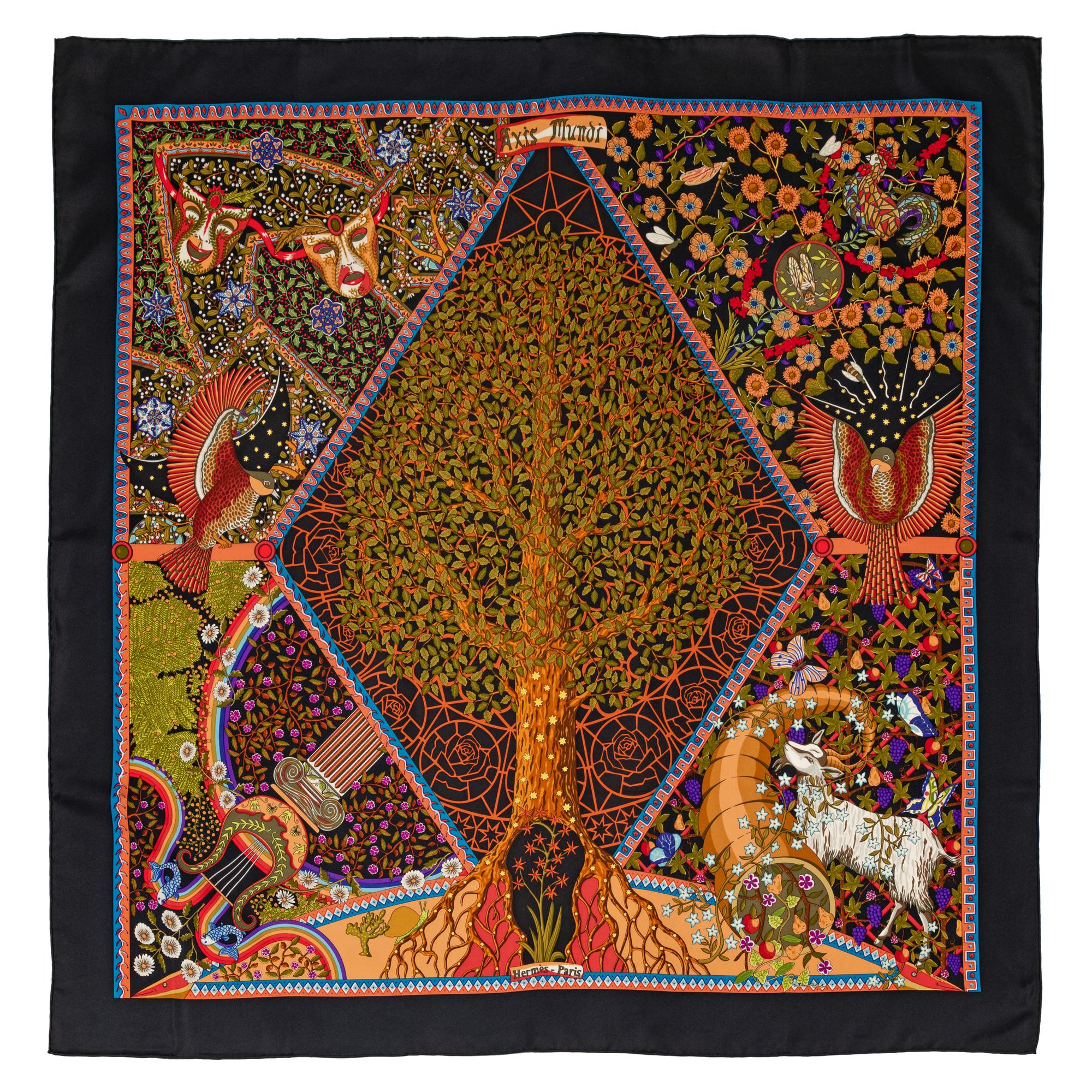 Hermès 90cm Silk Scarf