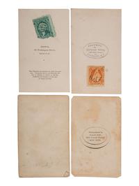 [LINCOLN, Abraham (1809-1865)]. 8 CDVs of soldiers and civilians wearing Lincoln mourning badges and bands, incl. First Lt. Sylvester Shepard, 91st New York Volunteers, KIA at Port Hudson.