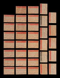 A Group of 89 Assorted 1952 Topps Baseball Cards Including Hall of Famers