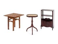 Three Small Tables