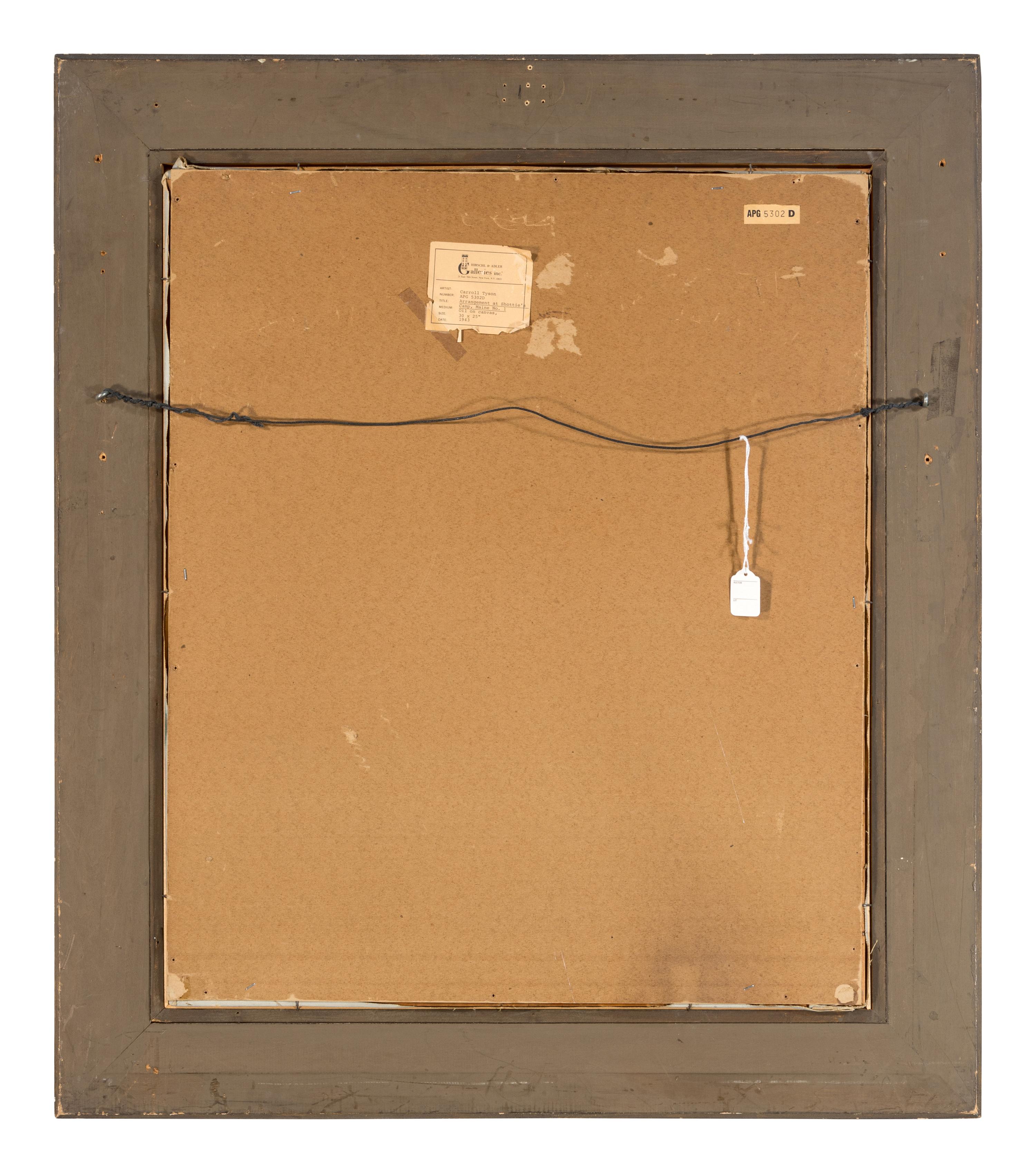 Arrangement at Shottie's Camp, Maine No. 1 , 1943