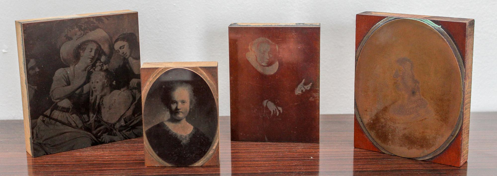 A Group of Copper Printing Plates — 20TH CENTURY