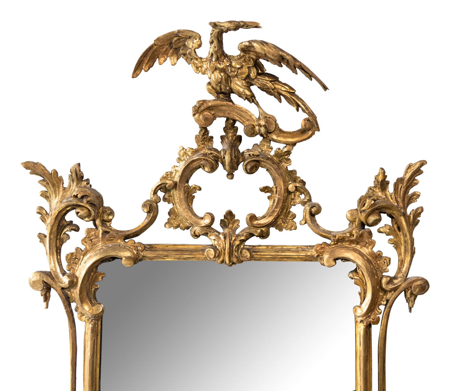 A George II Giltwood Mirror