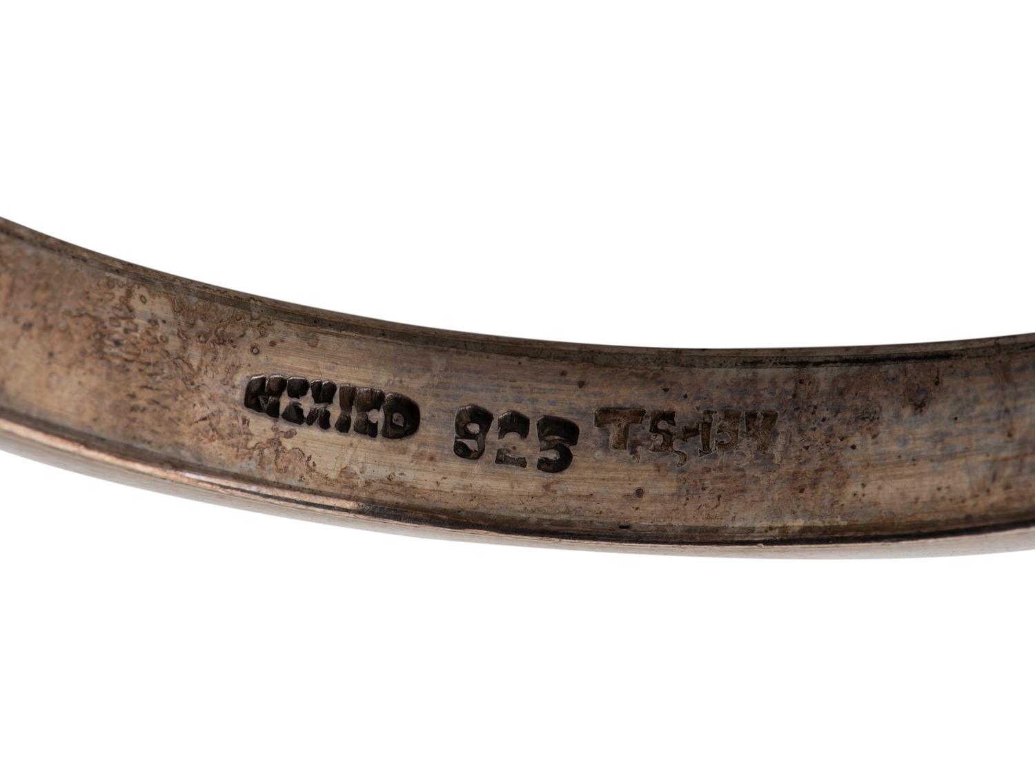 Taxco Sterling Silver Bangle Bracelet