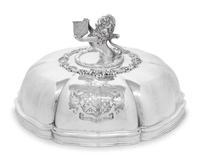 A George III/IV Silver Cloche