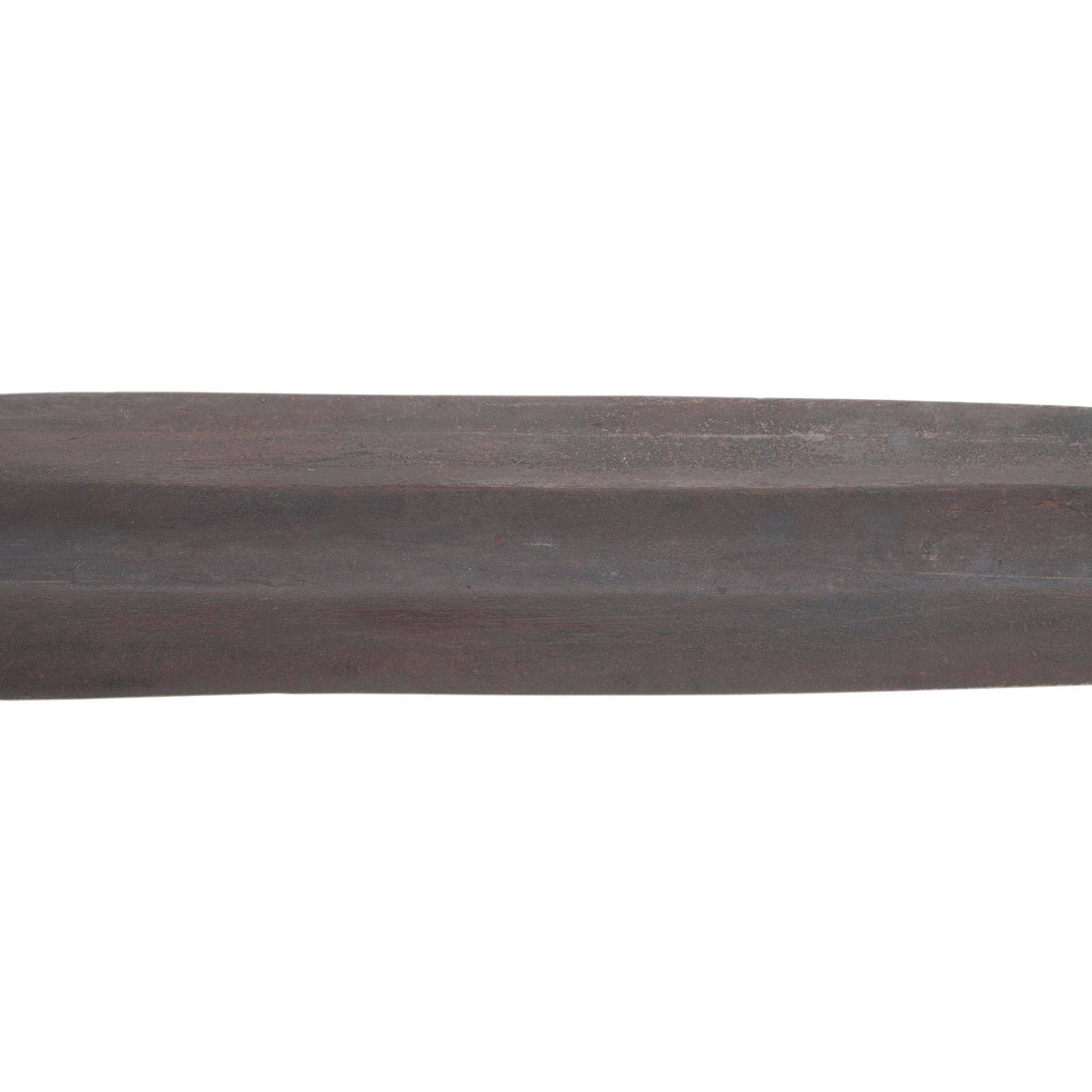 Restored Thomas Leech & Co Tennessee Side Knife with Belt, Frog and Scabbard