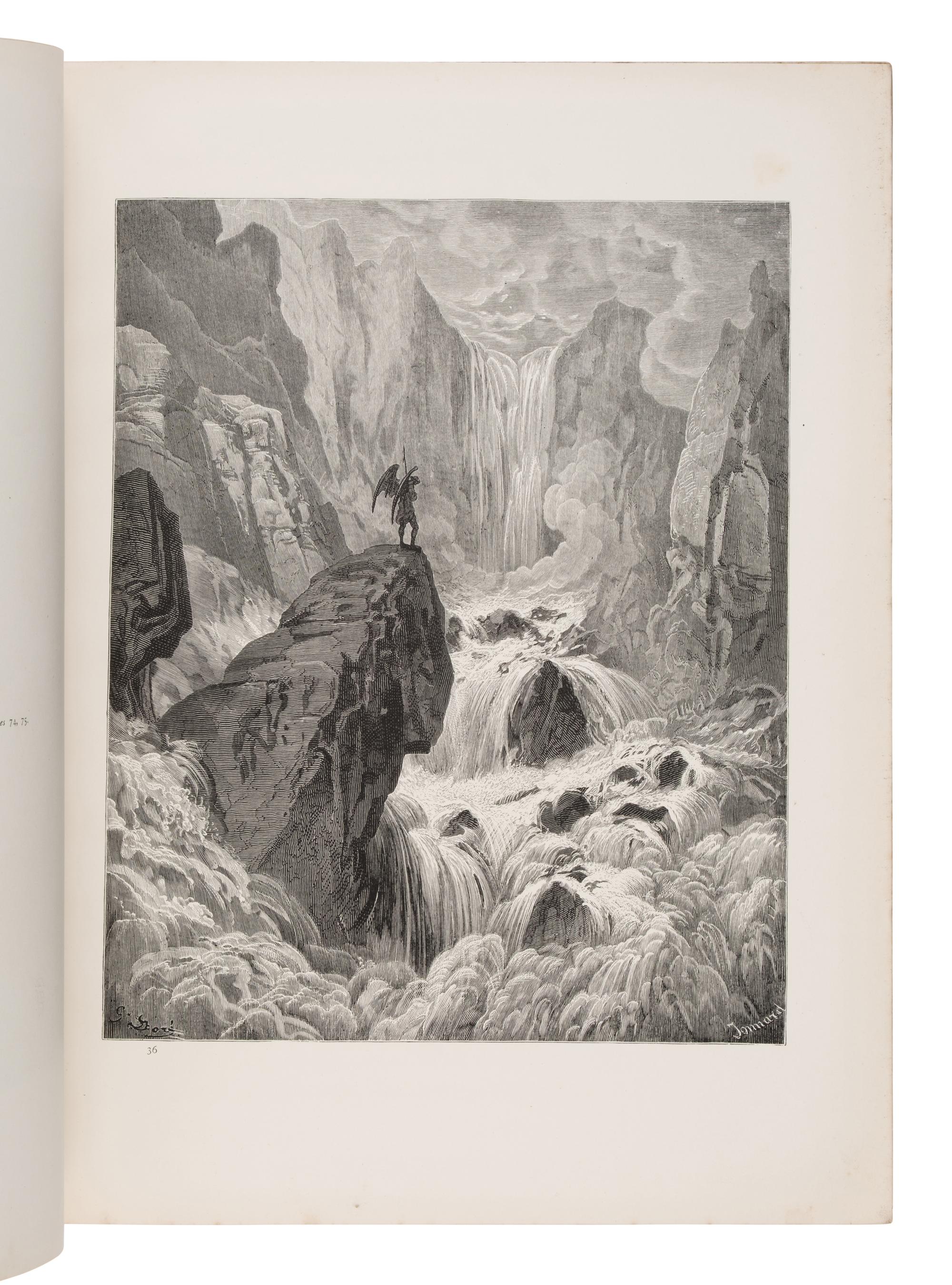 [Doré, Gustave (1832-1883), illustrator]. -- Milton, John (1608-1674). Milton's Paradise Lost . London, Paris & New York: Cassell, Petter, Galpin & Co., n.d. [ca. 1883].