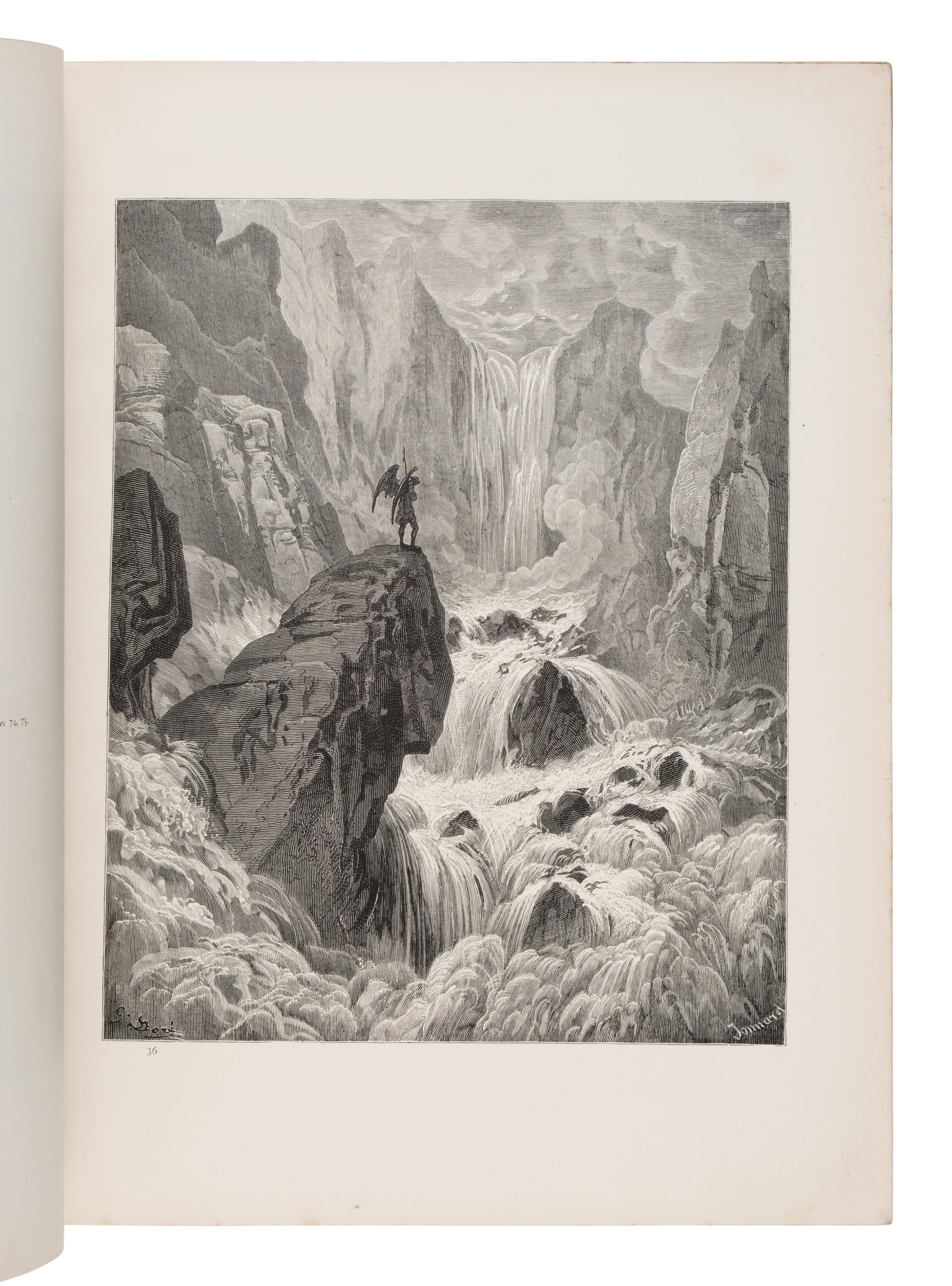 [Doré, Gustave (1832-1883), illustrator]. -- Milton, John (1608-1674). Milton's Paradise Lost . London, Paris & New York: Cassell, Petter, Galpin & Co., n.d. [ca 1883].