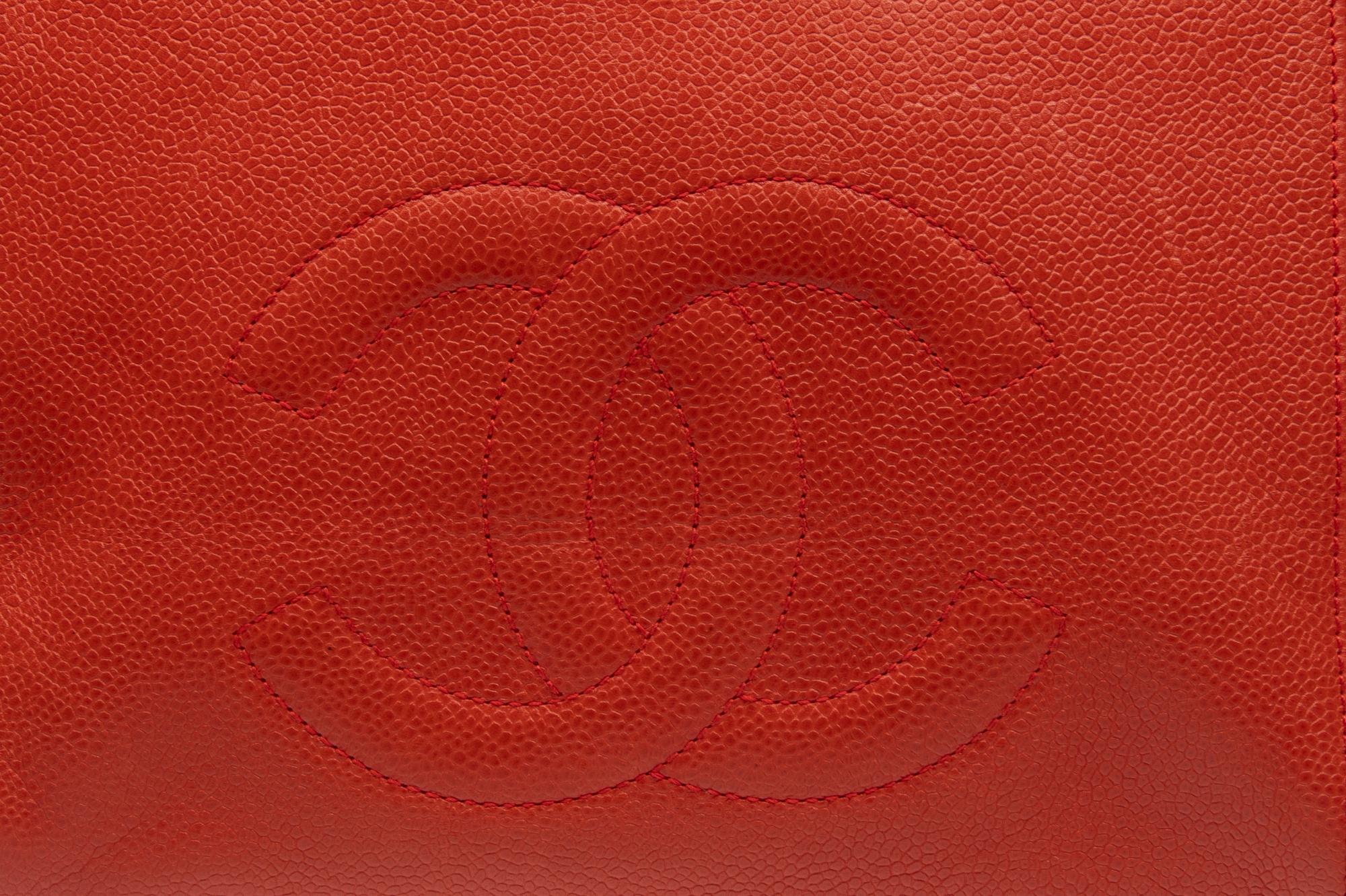 Chanel Orange Tote