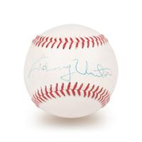 A Johnny Unitas Signed Autograph Baseball (Beckett Authentication Services Letter BAS Certified)