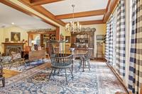 A Federal Red-Painted Poplar Blanket Chest