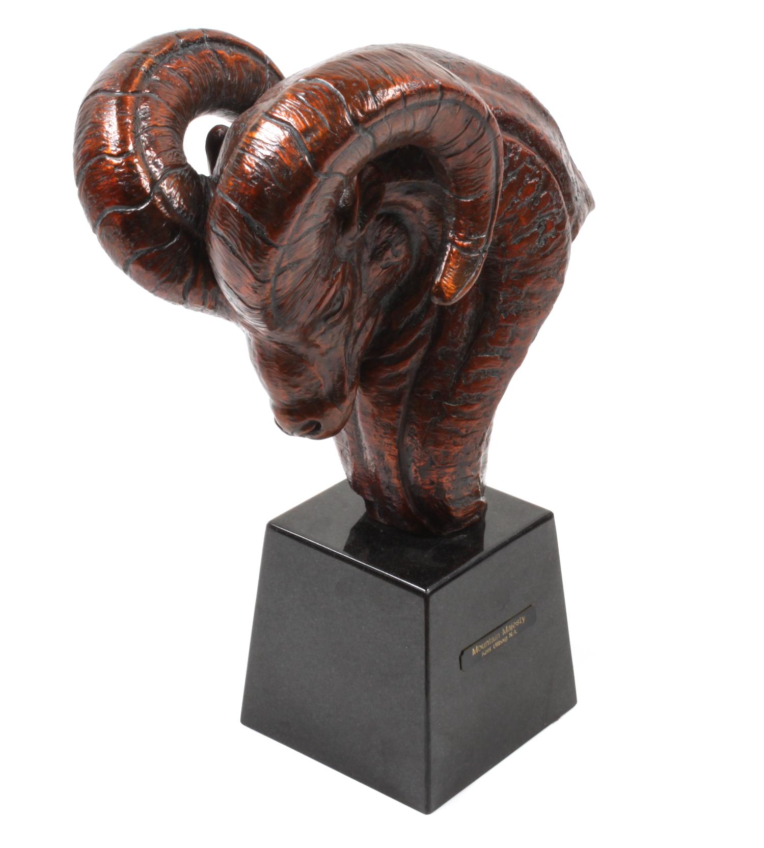 Kent Ullberg Height 12 1/2 x width 13 inches — (Swedish/American, b. 1945)