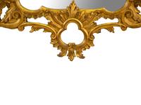 A Louis XV Style Giltwood Mirror