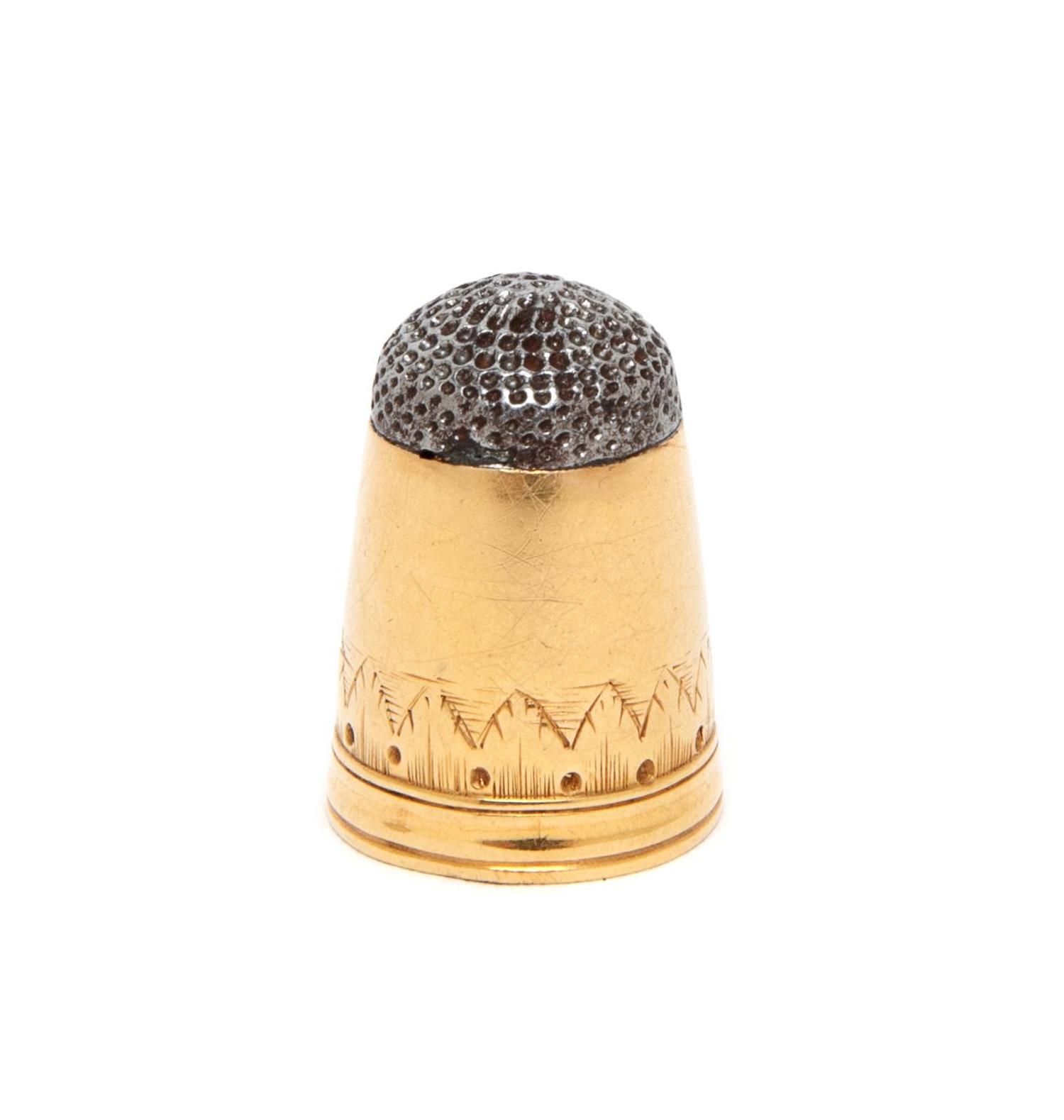 A Georgian Gold Thimble