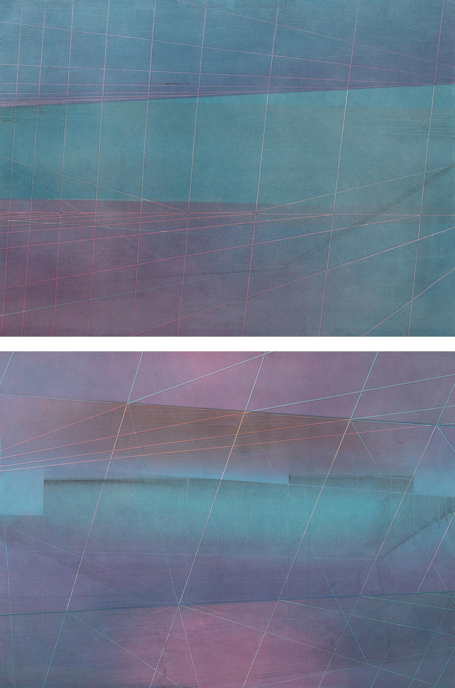 Accelerator Series #8 and Accelerator Series #71 (a pair of works)