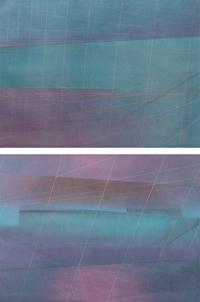 Accelerator Series #8 and Accelerator Series #71 (a pair of works)
