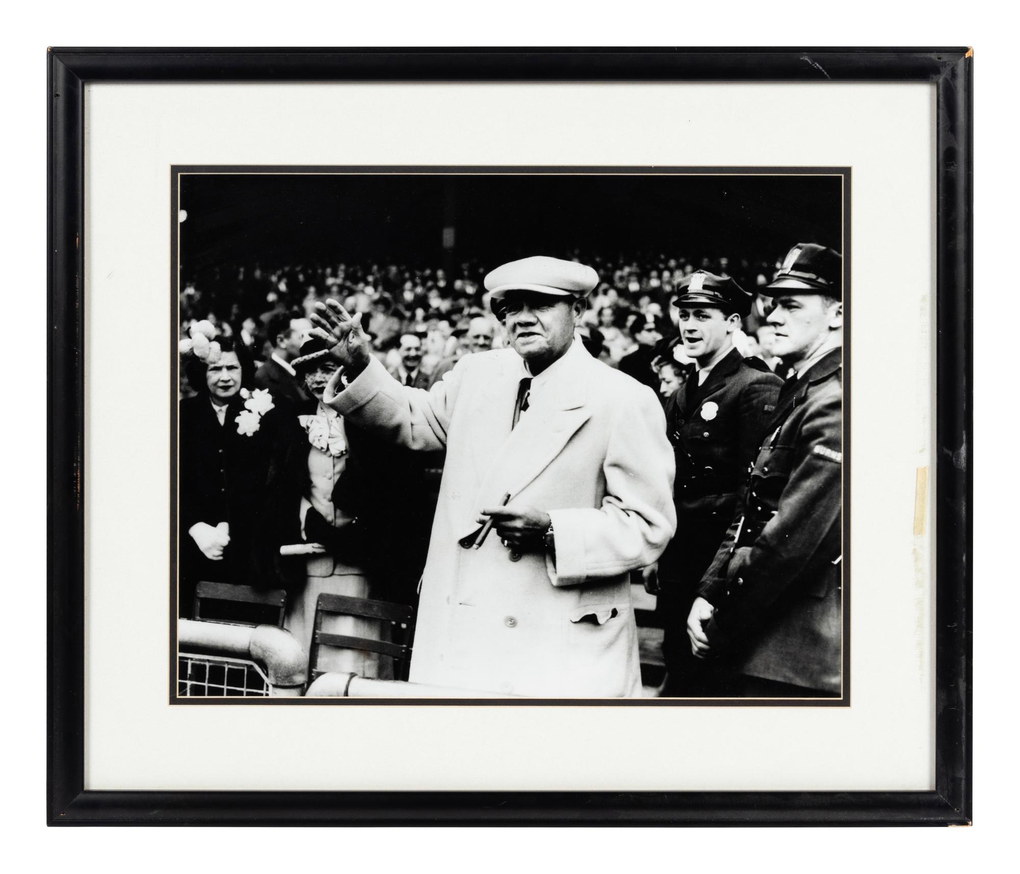 A Group of 11 Photographs of New York Yankees Players Formerly Displayed at Mike Ditka’s Restaurant