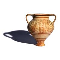 A Minoan Terracotta Amphoroid Krater